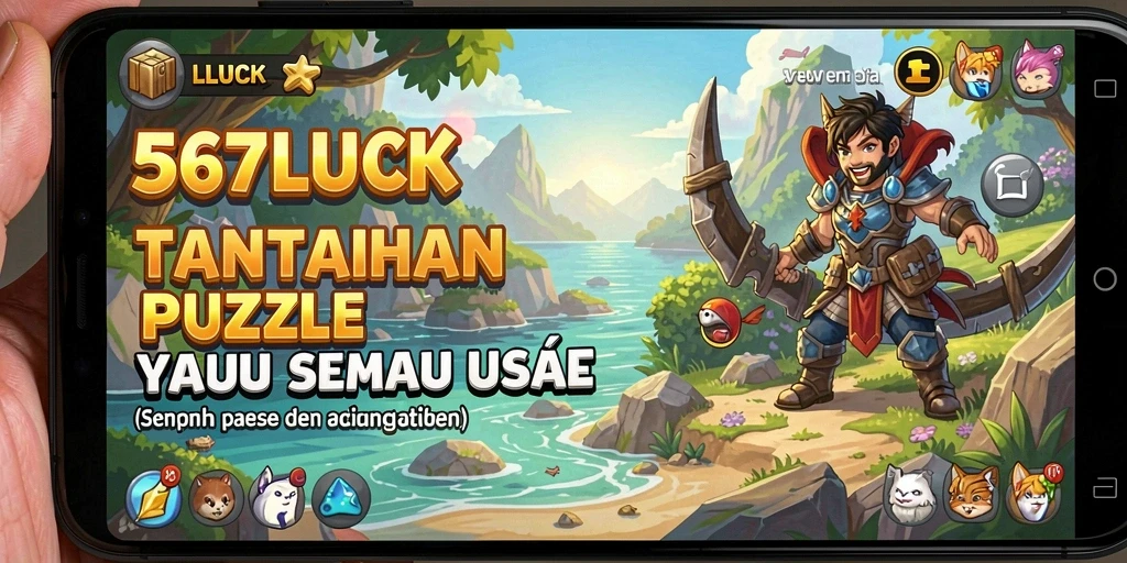 Screenshot game menunjukkan tantangan Puzzle yang seru dan menantang.