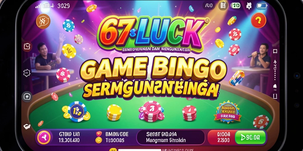 Screenshot gameplay seru dalam aplikasi Bingo 678LUCK.