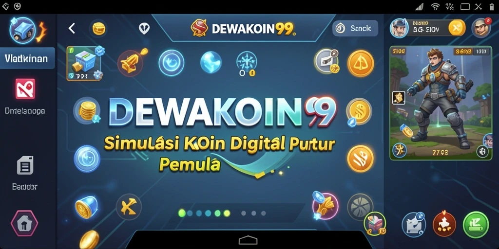 Tampilan gameplay DEWAKOIN99 yang menarik dan interaktif.