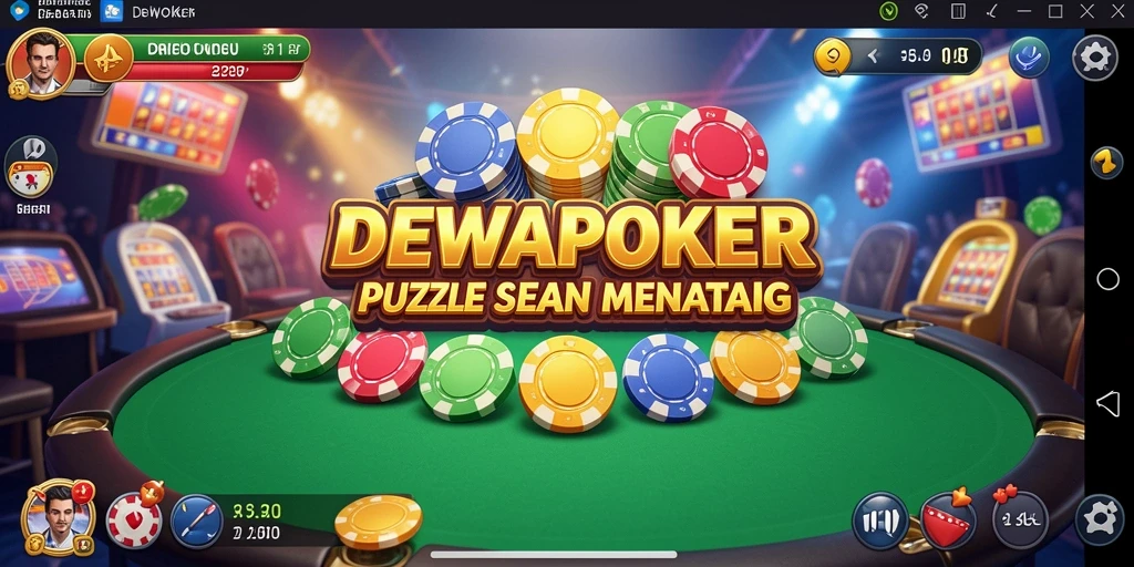Tampilan gameplay DEWAPOKER yang menantang dan menyenangkan.