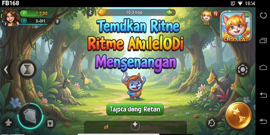 Tampilan gameplay FB168 yang menarik dan interaktif.