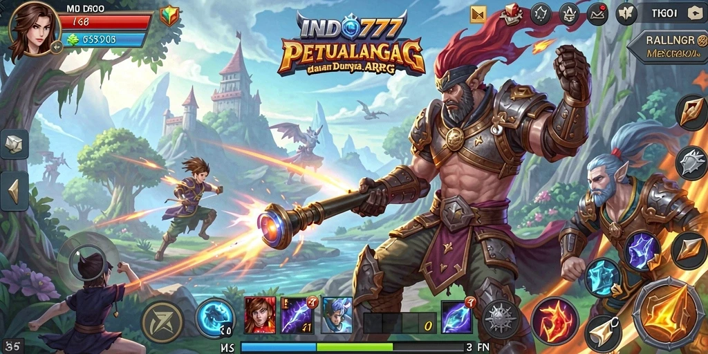 Gameplay menegangkan INDO777 dengan aksi ARPG yang mendebarkan.