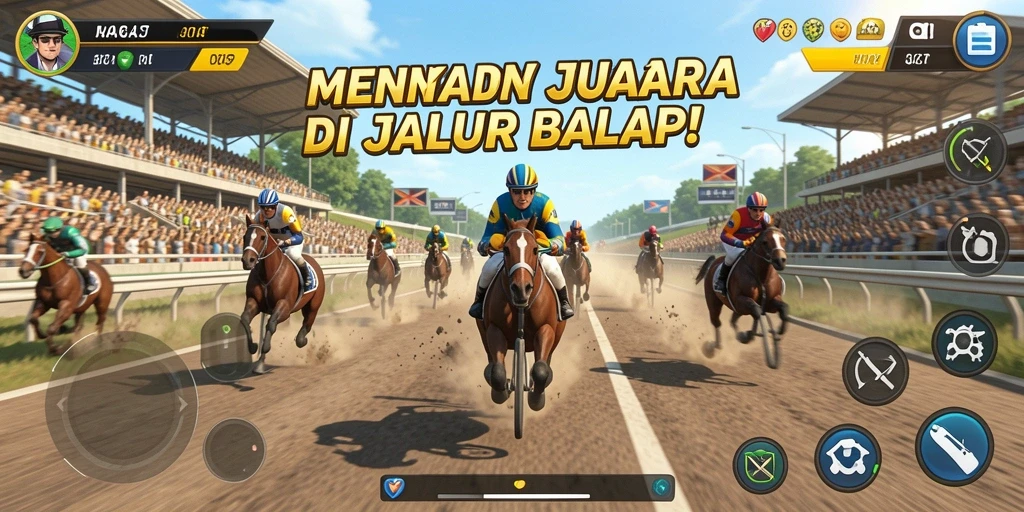 Gameplay seru KAGANDAN saat balapan di jalanan.