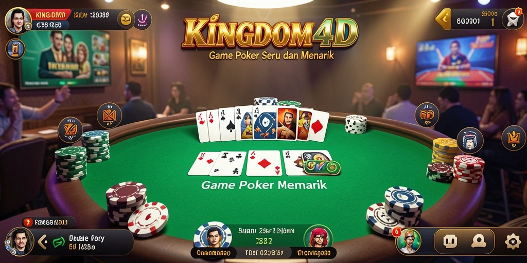 Tampilan gameplay menarik di KINGDOM4D dengan aksi seru.