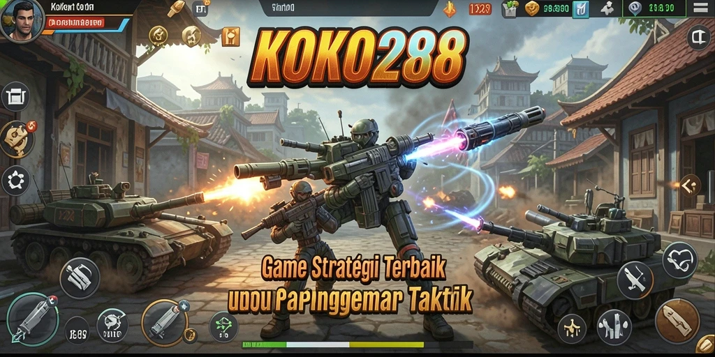 Tampilan gameplay KOKO288 yang menarik dan penuh strategi.