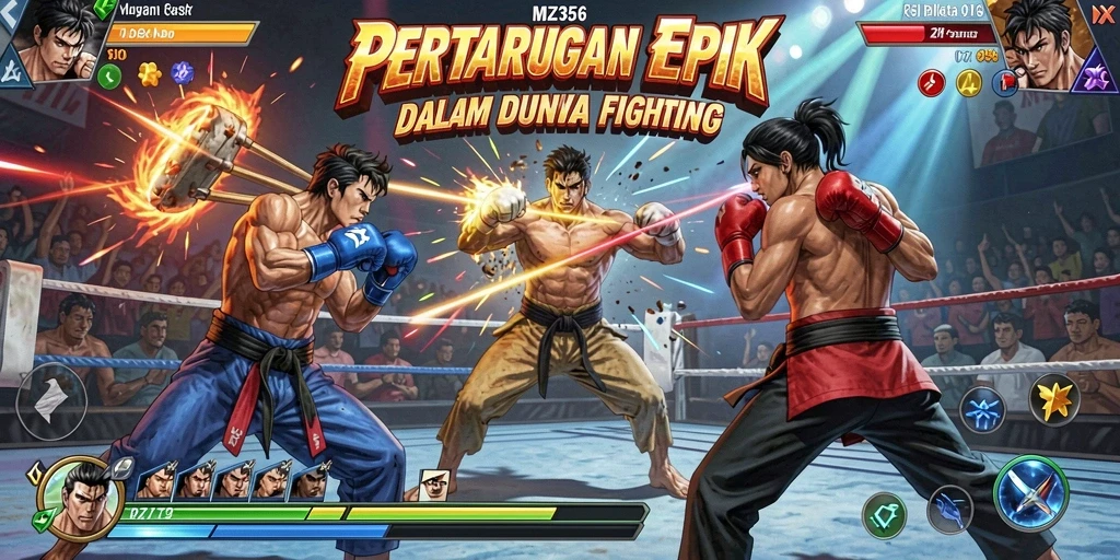 Tampilan menyerupai pertarungan penuh aksi dalam MZ356.