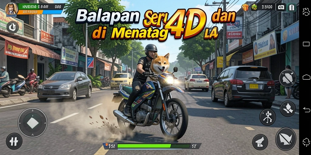 Tampilan menakjubkan dari balapan di NEKO4D menampilkan kecepatan dan adrenalin.