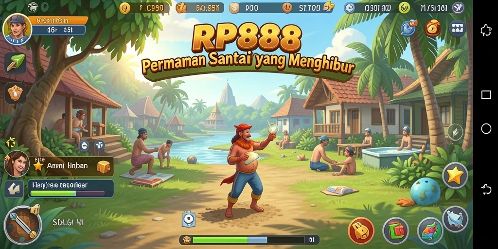 Screenshot RP888 menampilkan gameplay yang seru dan menghibur.