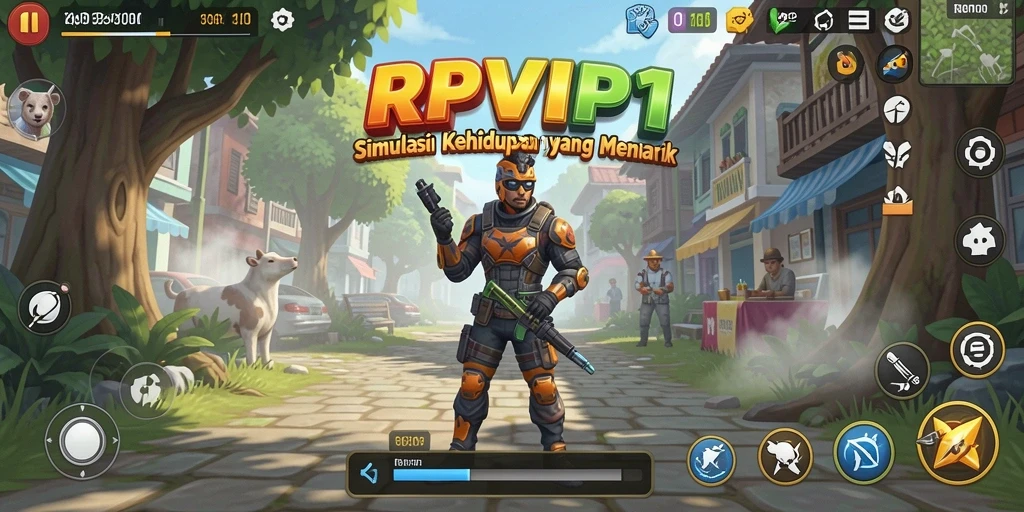 Tampilan gameplay RPVIP1 yang menarik dan interaktif.