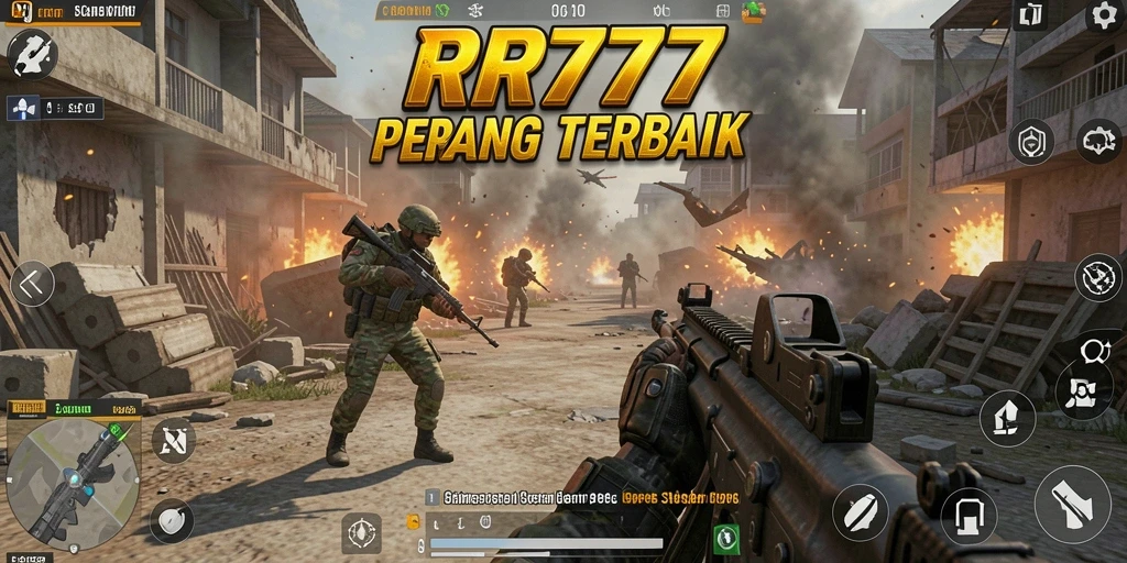 Tangkapan layar dari gameplay TPS yang epik di RR777.