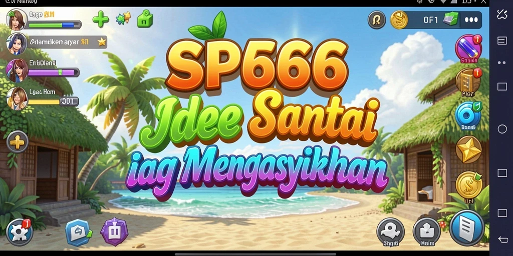 Tampilan menarik dari gameplay SP666 yang menyenangkan.