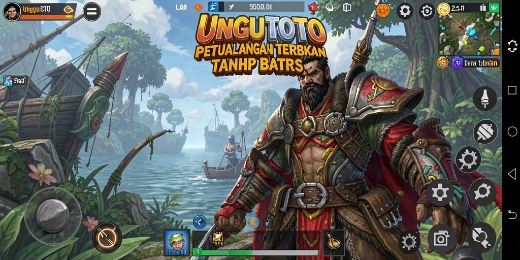 Tampilan gameplay menakjubkan di dunia terbuka UNGUTOTO.