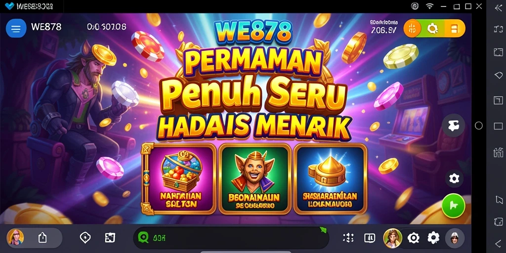Tampilan menarik dari gameplay WE878 yang seru dan dinamis.